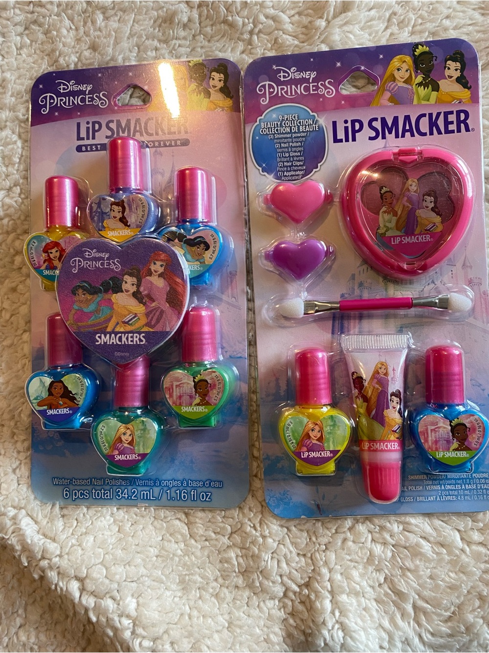 BNIB Disney Princess Lip Smacker Beauty Collection collection
